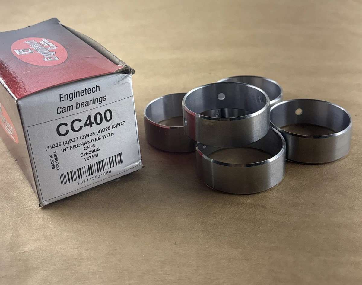 Enginetech Cam Bearings for 1964-2002 Chevrolet 350 283 305 307 327 400 SBC photo 3