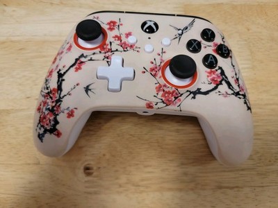 Power A Microsoft Xbox Controller RARE Red Blossoms Controller Only No Cable