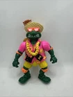 VINTAGE 1992 Teenage Mutant Ninja Turtles TMNT Hawaiian Beachcombin’ Mike Figure