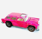 Hot Wheels Redline 1970 Classic Nomad US Hot Pink with White Interior Chevrolet