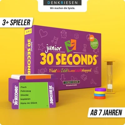 DENKRIESEN - 30 Seconds® Junior - "Nur die Zeit kann euch stoppen 3+Spieler 7+ - Bild 1 von 4