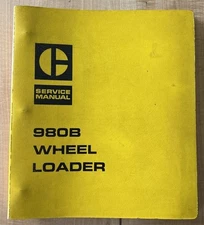 Caterpillar 980B WHEEL LOADER Service Manuals, Power Train/Steering/Brakes/Etc.