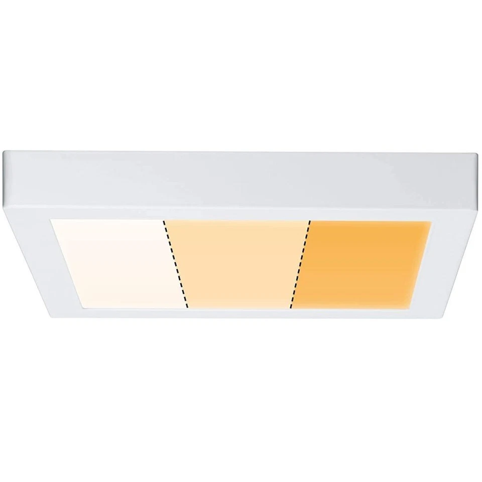 Paulmann LED Aufbau Panel 30x30cm Carpo weiß matt WarmDim 16W 1400lm warmweiß - Bild 2 von 4