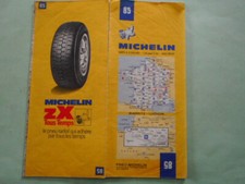 MICHELIN CARTE 85 BIARRITZ LUCHON  1974 MAPS KARTE CARTOLINA