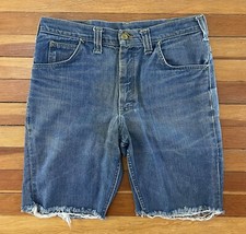 Vintage 1960 s Lee Jeans Cut-Off Shorts Men s Sz. 34 Made in USA