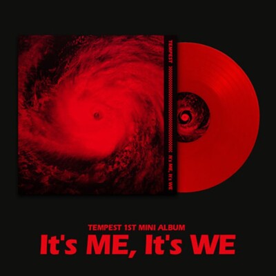 TEMPEST IT'S ME, IT'S WE 1st Mini Album LP Ver LP+Buch+8 Karte+2