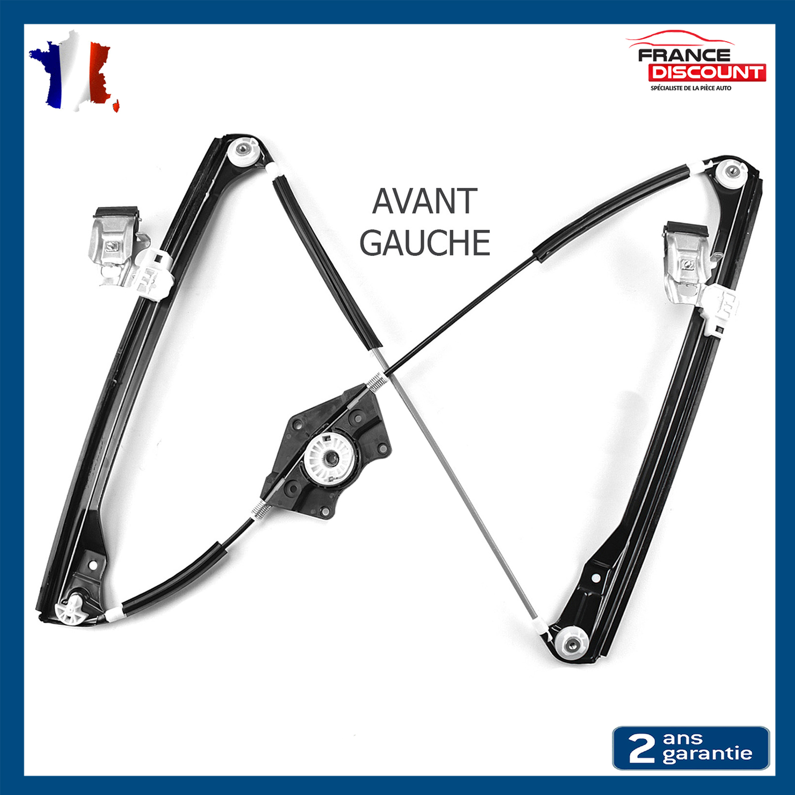 Mécanisme lève vitre avant gauche électrique Passat 3B2 3B3 3B5 3B6 Superb 1 3B1837461