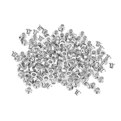 500x Arandelas Redondas de Ojal de Hierro Cuero Artesanía Zapatos Cinturón Reparación 2mm-20mm - Imagen 12 de 29