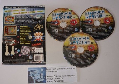 30,000 Games(PC, 2007) VG CONDITION - Picture 2 of 2