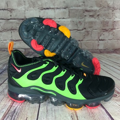 lime green and black vapormax