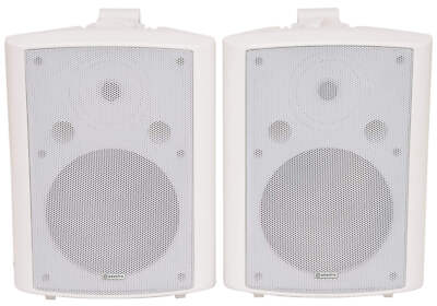 Adastra BC8W 8 Zoll Stereo Lautsprecher weiß Paar