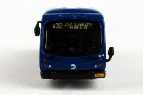 DARON MTA New York City Transit Model Bus Proterra Electric 1/87 Scale # NY2065
