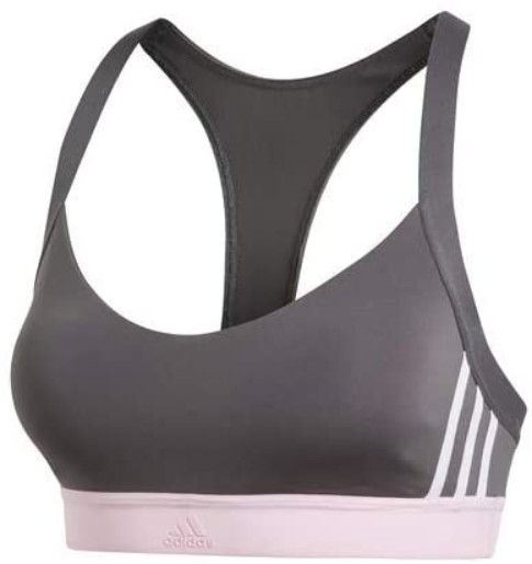 спортивный бюстгальтер adidas Womens All Me в 3 полосы, различные цвета
