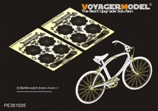 PE for British Milltary Bicycles upgrade set , 351035 , 1:35, VOYAGERMODEL
