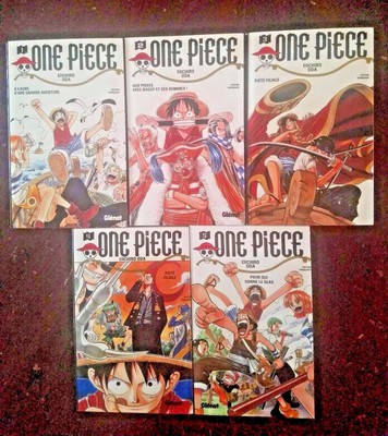 Eiichiro Oda One Piece Volume 1 2 3 4 5 Edition Francaise Excellent Condition Ebay