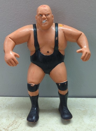 1985 LJN WWF King Kong Bundy 8 Wrestling Superstar...