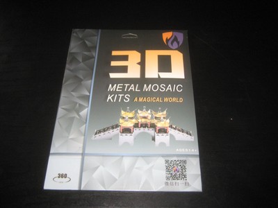 3 D Metal Mosaic Kits '' Metal- Bausatz für Formel 1 Boliden  Nr. MB 142