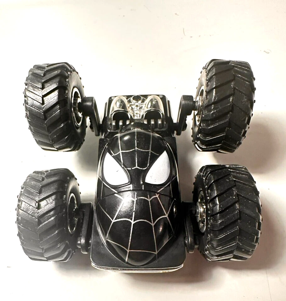 Spider-Man Truck Twist Regener8rs 2004 juguete Marvel, estilo Monster Truck Foto 3 de 3