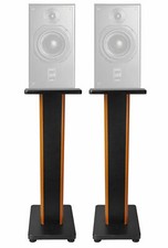 (2) Rockville 28" 2 toni monitor da studio supporti altoparlanti per ATC SCM20PSL Pro mk2