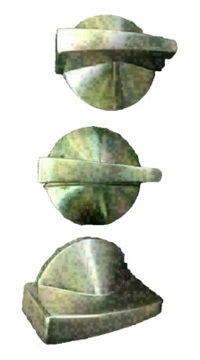 60cm Oven Knobs - Metal 3 Pieces DC...