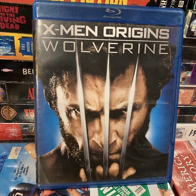 X-Men Origins Wolverine 2009 Blu-ray Hugh Jackman Patrick Stewart Marvel Comics