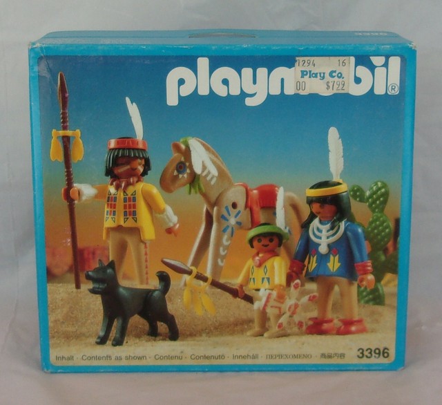PLAYMOBIL Set 3396 Indian Family Vintage 1992 for sale online eBay