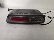Vintage GE Digital Alarm Clock AM/FM Radio Model 7-4817B Tested - Works 