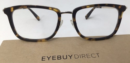 Eyebuydirect Wayback 53-18-145 C1 Tortoise Metal Eyeglasses FRAMES ONLY J55