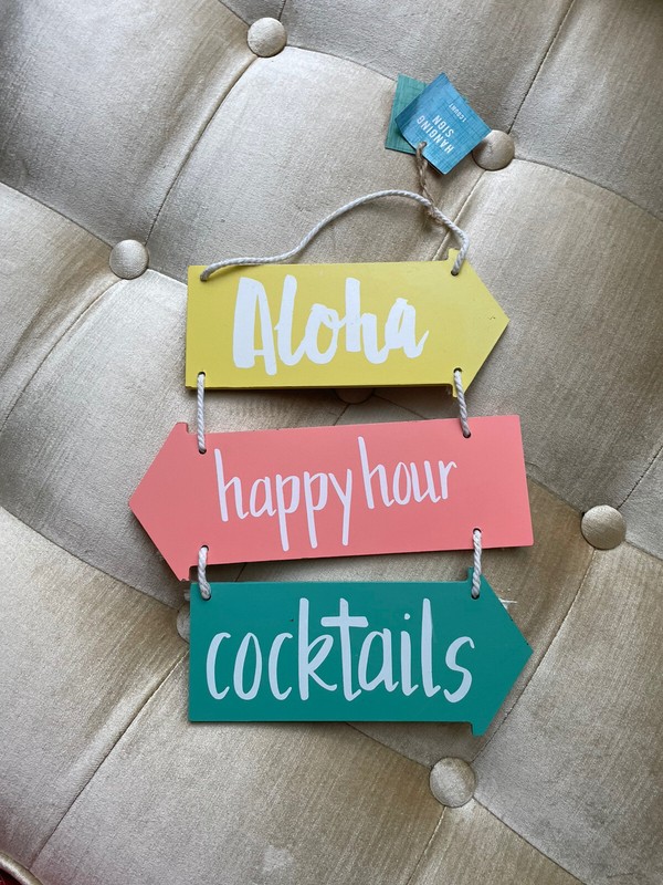 BRAND NEW ALOHA TIKI BAR SIGN