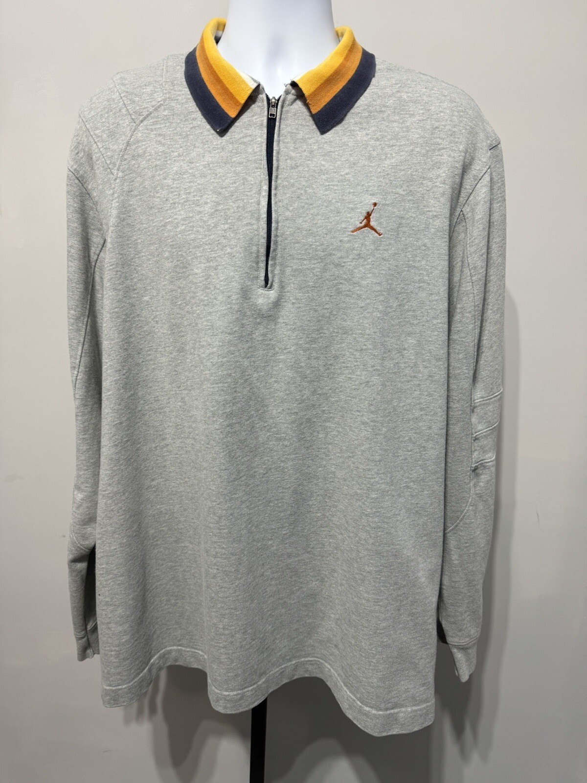 Rare Vintage 2000s Y2K 8505 Air Jordan Quarter Zip S… Gem