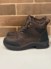 Smartpak Boots Women 8 Brown Paddock Work Boots Leather Waterproof Equestrian