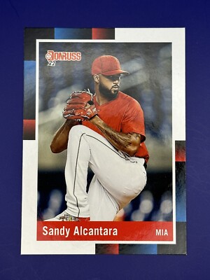 2022 Donruss SANDY ALCANTARA #269 1988 Retro Miami Marlins NL Cy
