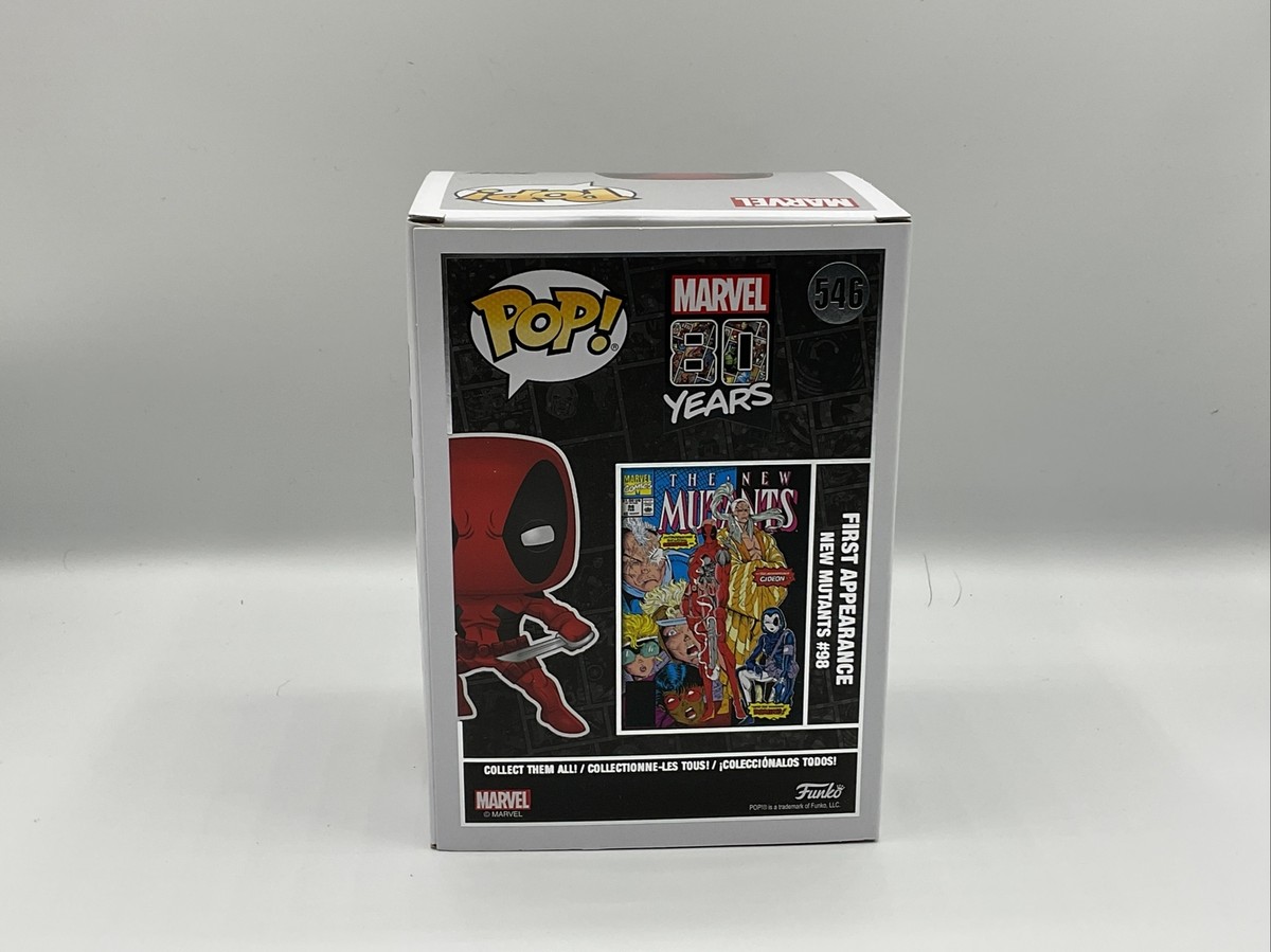 Funko Pop! Marvel 80 years - Deadpool Vinyl Figure #546 No Insert