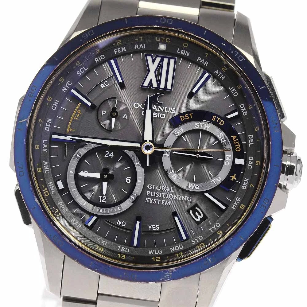 Casio oceanus online gps