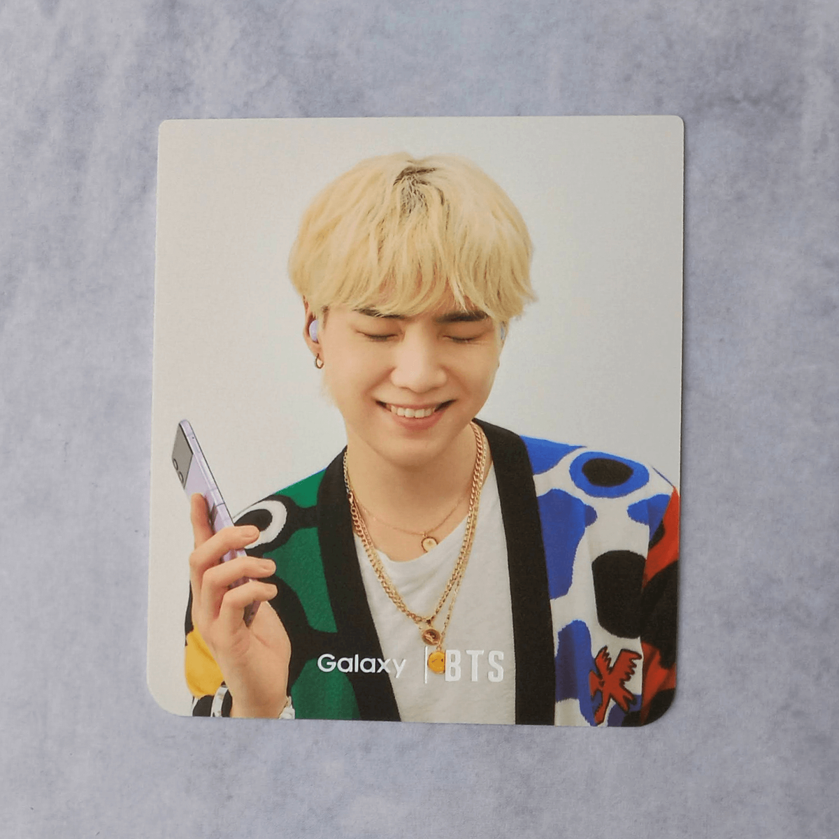 BTS Official Samsung Galaxy Z Flip 3 BTS Edition Photo Card