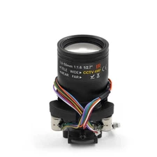 Motorized Zoom Industrial Lens 5-50mm 4MP with IR-CUT-M14 Stepper Motor Drive