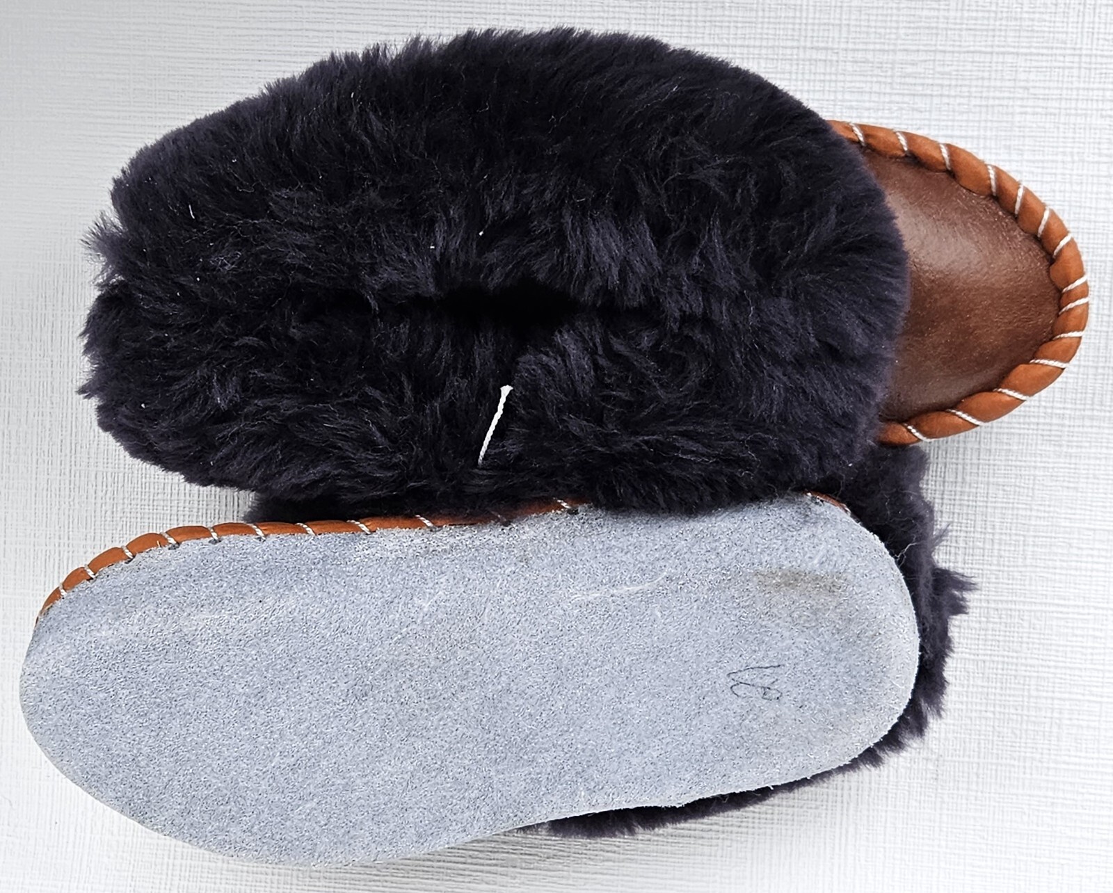 APL PELLICCIA DI AGNELLO calde PELLICCIA n.32 NUOVE pelle di pecora pelle fatte a mano (7.24)