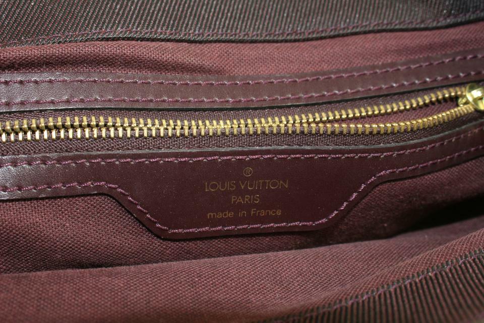 Louis Vuitton Burgundy Taiga Leather Cassiar Backpack  display picture 1