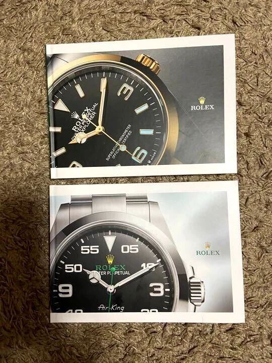 Rolex Watches Catalog 2022-2023 / 2021-2022 2 Books set Magazine JAPAN Very Rare