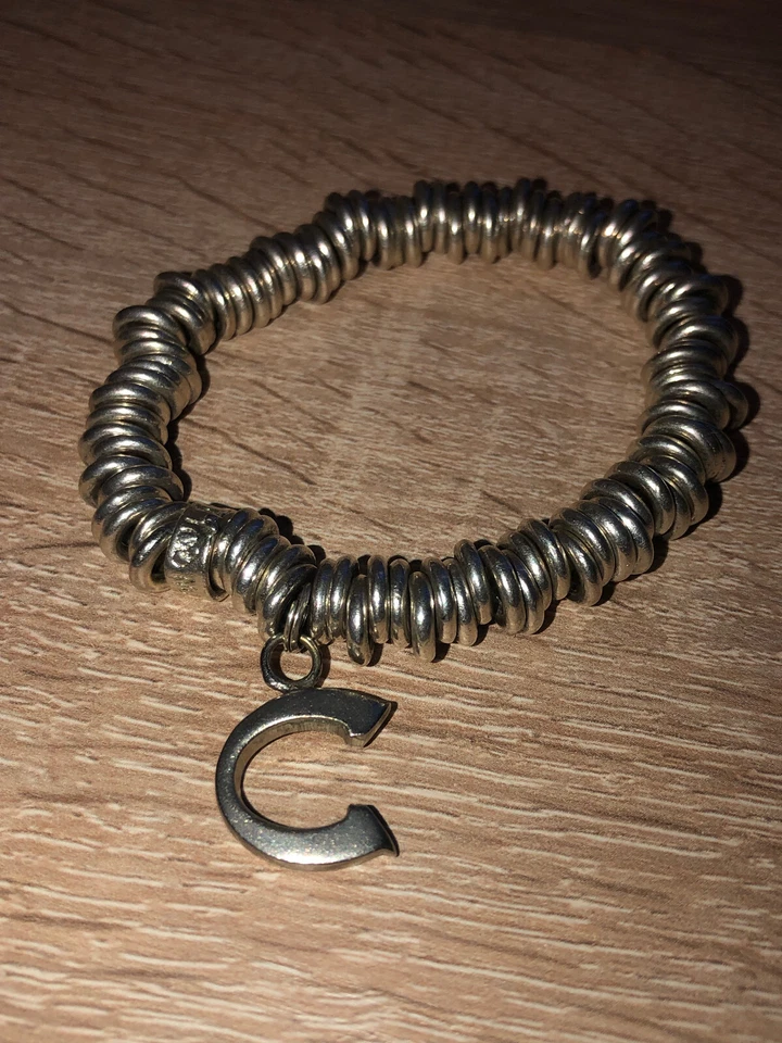 Vintage Fully Hallmarked 925 Sterling Silver Heavy Links of London Bracelet - Image 4 of 4