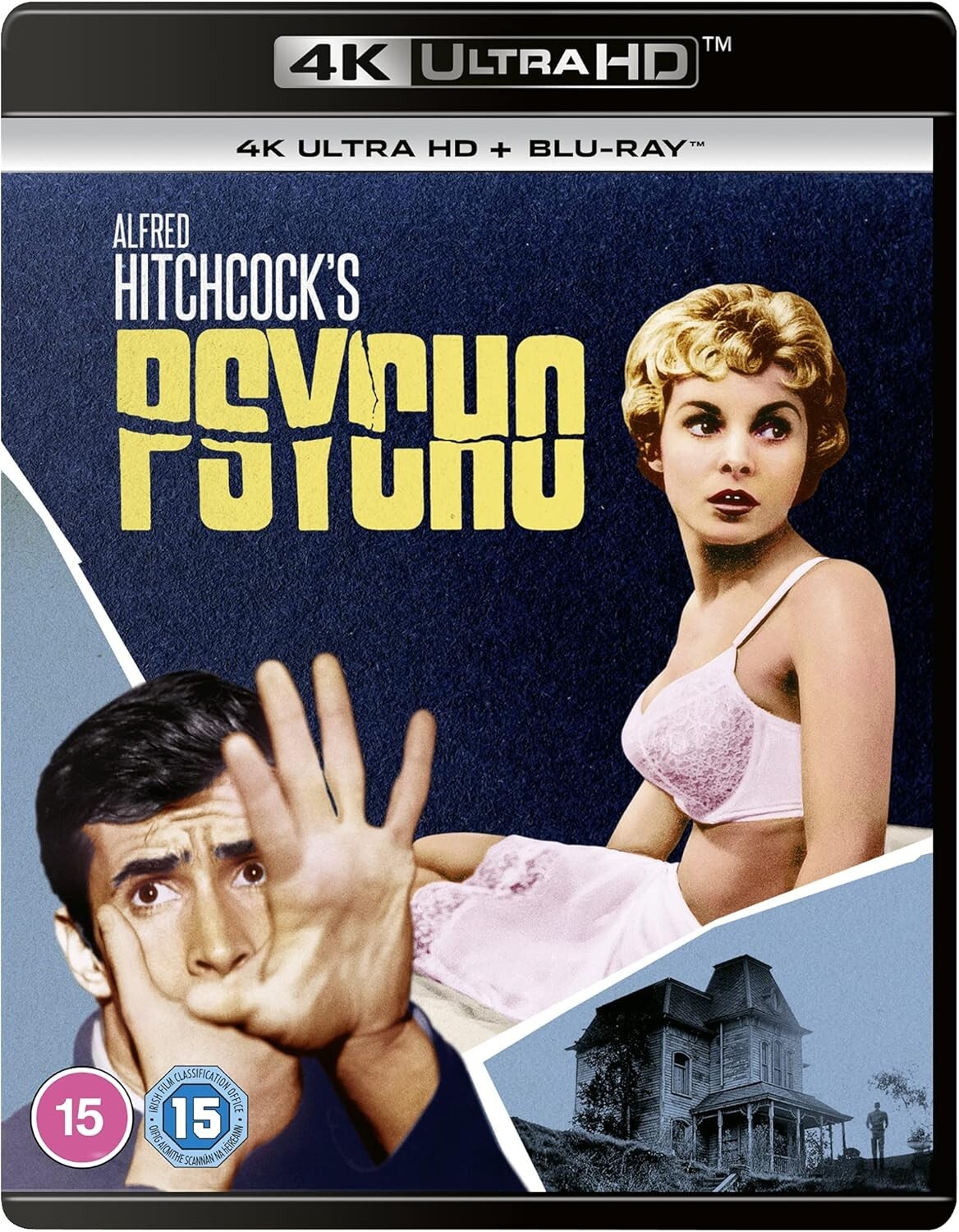 Psycho (Alfred Hitchcock) 4K UHD Ultra HD Blu Ray New & Sealed