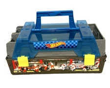 Hot Wheels Race Track Case with Dual Car Launchers