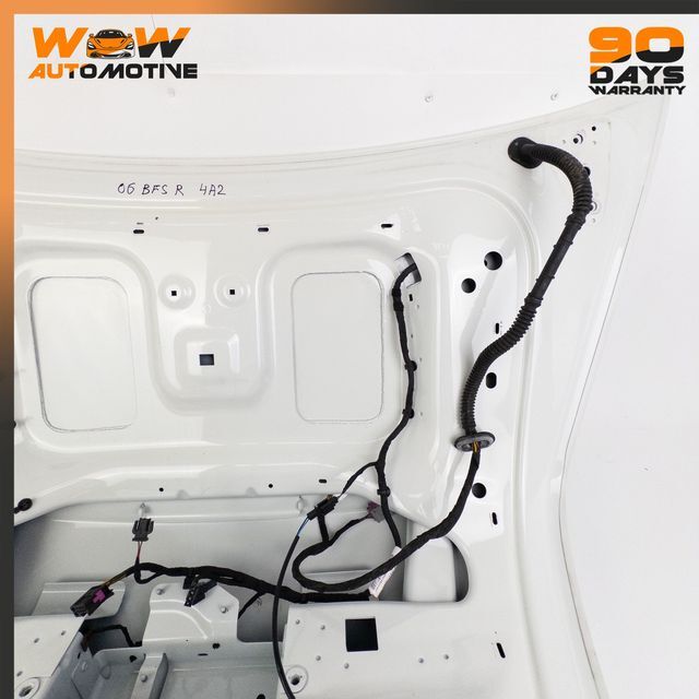06-13 BENTLEY CONTINENTAL FLYING SPUR REAR  TRUNK LID PANEL ASSEMBLY WHITE OEM
