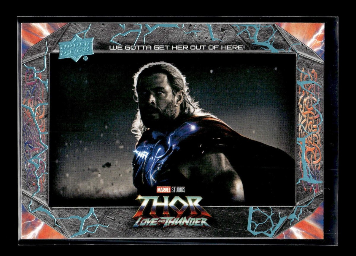 2023 Upper Deck Marvel Thor Love and Thunder #60 We Gotta Get Her