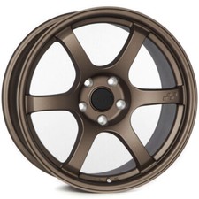 Circuit Csf1 18x9.5 5x120 25 Flat Bronze Spun Forged Wheels Fits Bmw Set Of 4