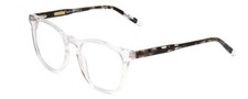 Ernest Hemingway 4840 Unisex Cateye Eyeglasses Crystal/Black Brown Tortoise 50mm