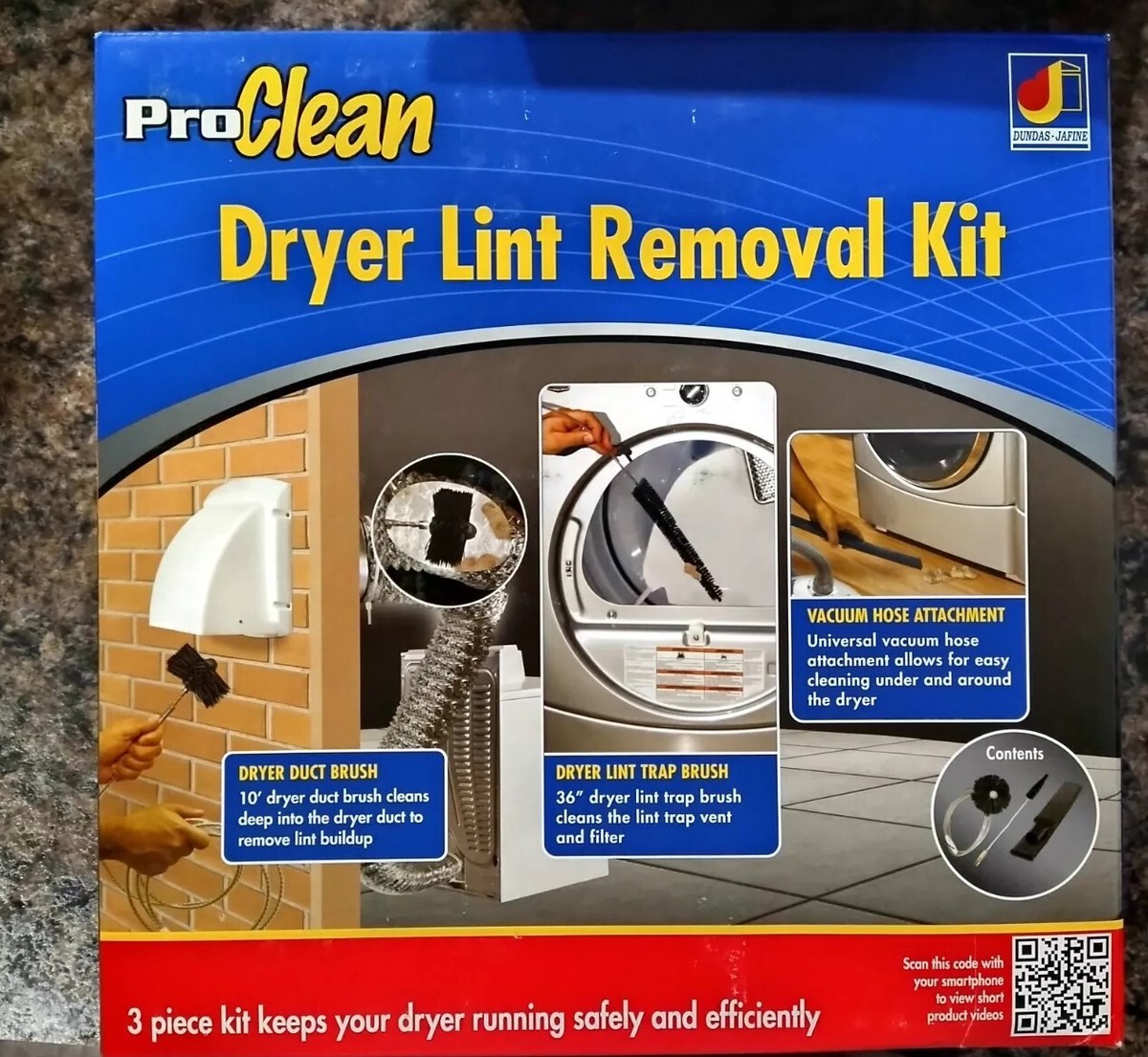Dundas Jafine BPCK ProClean Dryer Lint Removal Kit for sale online