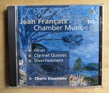 CHARIS ENSEMBLE JEAN FRANÇAIX: CHAMBER MUSIC NEW CD