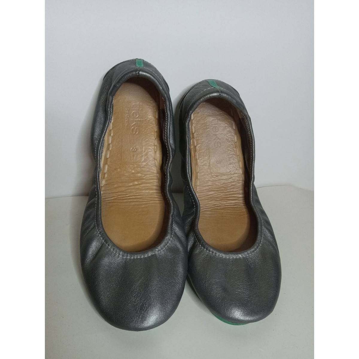 Tieks Romantic Blush Leather Ballet Slipper Classic Premium Size