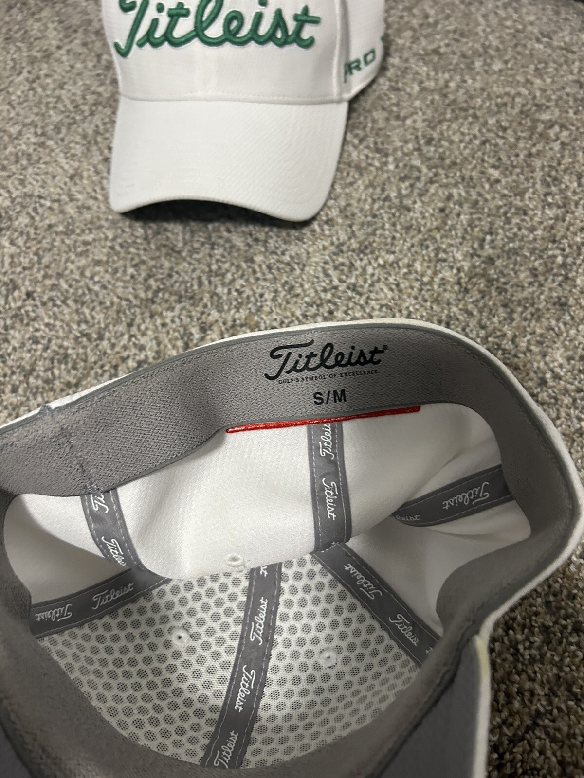 Titleist Tour Sports Mesh Hat Staff Collection White (2) eBay
